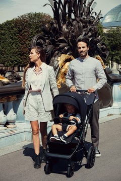 Коляска AXO COMFORT БОЛЬШИЕ КОЛЕСА ПЕРЕДНЯЯ ЗАДНЯЯ++