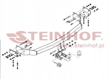 STEINHOF ZAŘÍZENÍ(HÁK) TÁŽNÝ HYUNDAI SANTA FE 2006-2012