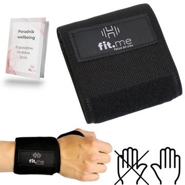 PRAWY STABILIZATOR ORTEZA NADGARSTKA OPASKA UCISKOWA USZTYWNIACZ FIT.ME