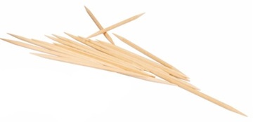 ДЕРЕВЯННЫЕ БАМБУКОВЫЕ НАСТАВКИ В КОНТЕЙНЕРЕ, 200 ШТ.