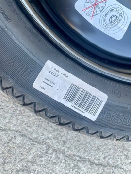 Peugeot 508 II GT 2018 - временная запаска 135/80 R17 103M 5x108