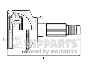 KLOUB LESK J2826015 NIPPARTS DAIHATSU CHARADE