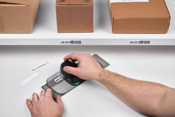 Принтер COLOP e-mark черный + футляр + линейка + приспособление для печати + еврошарик