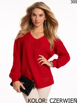 Milutki Ciepły Modny Wygodny SWETER Oversize Sweterek Dużo Kolorów