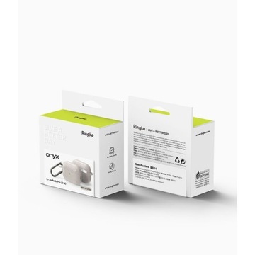 RINGKE ONYX APPLE AIRPODS PRO 1/2 ТЕПЛЫЙ СЕРЫЙ