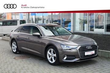 Audi A6 C8 Avant 2.0 40 TDI 204KM 2019 Audi A6 Avant Kamera cofania, Hak, LED, Sportowe F