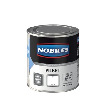 Farba PILBET Nobiles 0,75L BIAŁY