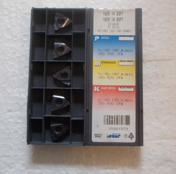 Płytka płytki 16ER 14 BSPT IC908 ISCAR