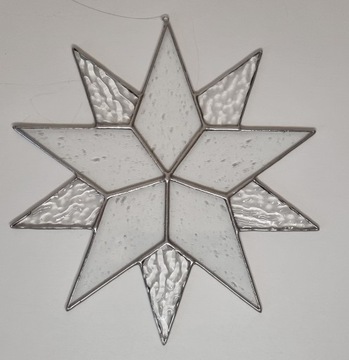 Витражная звезда | рождественские украшения