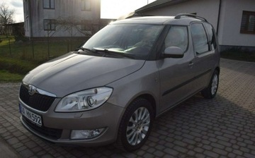 Skoda Roomster Mikrovan Facelifting 1.2 TSI 105KM 2013 Skoda Roomster 1.2TSI Automat Klimatronik Panorama Sprowadzony Oplacony, zdjęcie 4