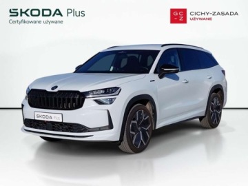 Skoda Kodiaq I SUV Facelifting 1.5 TSI 150KM 2024 Skoda Kodiaq 1.5TSI mHEV 150KM Sportline SalonPL SerwisASO Acc Virtual Mat