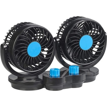 АВТОВЕНТИЛЯТОР, ВОЗДУХ ВОЗДУХ, ДВОЙНОЙ АВТОВЕНТИЛЯТОР, 12В, ДЛЯ ЗАЖИГАЛКИ