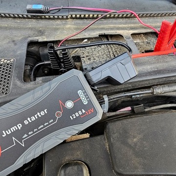 ЗАПУСК POWERBANK STARTER BOOSTER CAR JUMP STARTER 1200A ЖК-дисплей + ЗАРЯДНОЕ УСТРОЙСТВО
