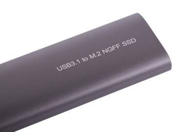 КОРПУС КАРМАН ДЛЯ ДИСКОВОГО АДАПТЕРА M.2 SATA NGFF USB 3.1 USB TYPE-C 2230–2280 мм