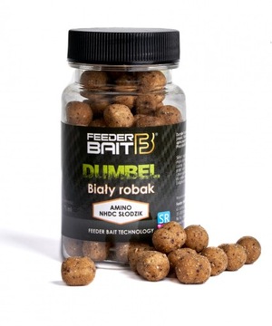 Dumbels 10mm Feeder Bait - Biały Robak