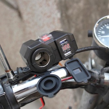 АВТОМОБИЛЬНОЕ ЗАРЯДНОЕ УСТРОЙСТВО 2x USB ВОЛЬТМЕТР