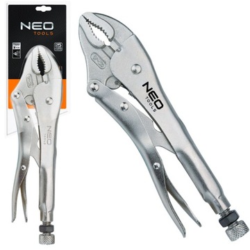 NEO SZCZYPCE ZACISKOWE MORSEA MORSA KLUCZ ŻABKA 250mm ZAKRES 0-47mm 01-216