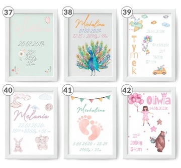 Выходные данные Плакат с изображением крещения младенца 30x40