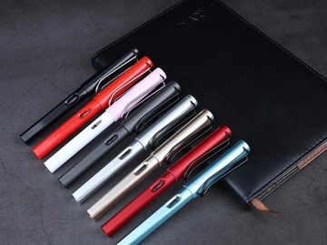 7 цветов Фонтаны Мягкая ручка-кисть 10-цветная ручка для каллиграфии с чернилами для