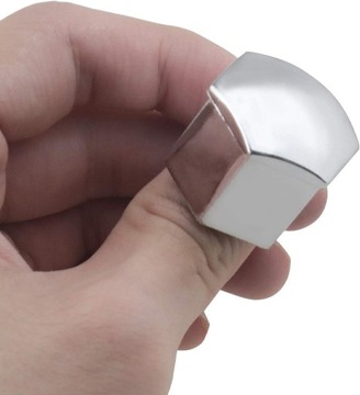 ГОЛОВКИ ДЛЯ БОЛТОВ ДИСКА 17 ММ, ХРОМИРОВАННЫЕ