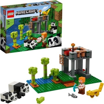 LEGO MINECRAFT 21158 Żłobek dla pand KLOCKI
