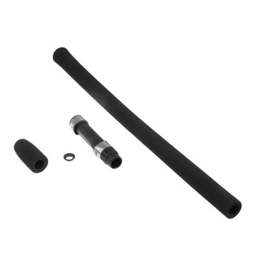 Czarne uchwyty z pianki EVA do wędki