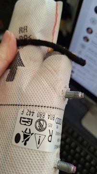 AIRBAG ULOŽENÍ ZADNÍ AUDI Q5 II PRAVÁ 80A880442F LEVÝ 80A880241F