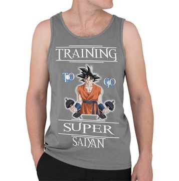 TANK TOP DRAGONBALL TRAINING TO GO SUPER SAIYAN 2