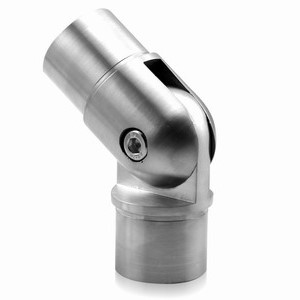 KOLANO PRZEGUBOWE DLA RURY Ø48,3x2,0MM, SZLIF NIERDZEWNE