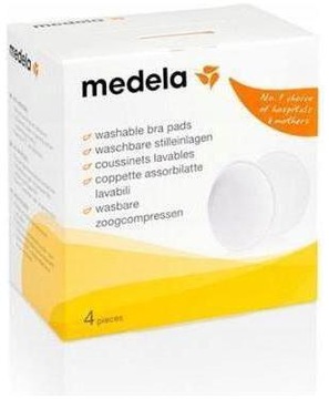MEDELA Wkładki laktacyjne wielorazowe 4szt