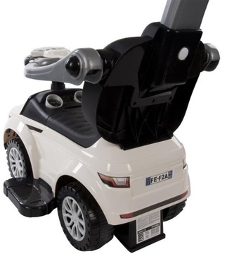 RIDE ON PUSH BABY 3IN1 АВТОМОБИЛЬ ДЕТСКИЙ БОЛЬШОЙ АВТОМОБИЛЬНЫЙ СИГНАЛ БЕЛЫЙ