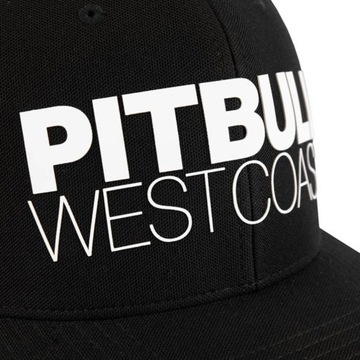 MĘSKA CZAPKA Z DASZKIEM PIT BULL DŻOKEJKA SNAPBACK ZAPIĘCIE UNIWERSALNA