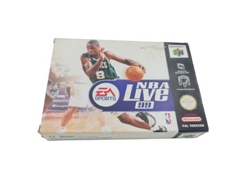 КАРТОННАЯ КОРОБКА NINTENDO 64 NBA LIVE 99