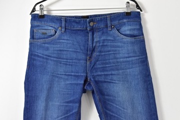 HUGO BOSS JEANS SPODNIE REGULAR FIT MĘSKIE MAINE SLIM W34 L30