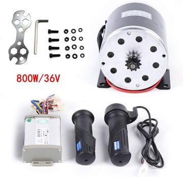 SILNIK ELEKTRYCZNY 800W 36V DC, Silnik szczotkowy, 2750 obr./min