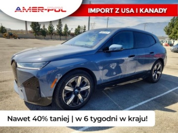 BMW iX SUV 105.2kWh 523KM 2023 BMW iX 2023 BMW iX xDrive50 Elektryczny 523KM