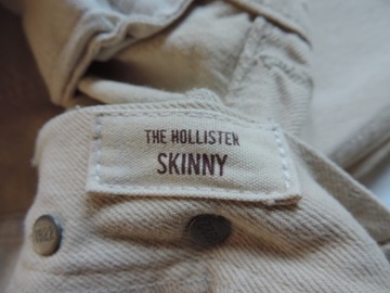 HOLLISTER JEANSY SKINNY 33 X 32 POWYSTAWOWE