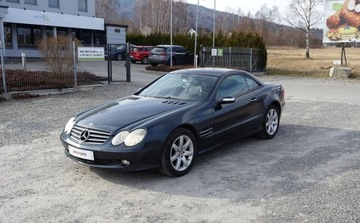 Mercedes SL R230 2004 Mercedes-Benz SL SL350 245KM Europa Uszkodzona skrzynia biegow Skora Xenon