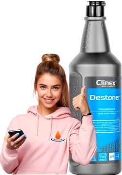 CLINEX DESTONER 1L Silny uniwersalny odkamieniacz