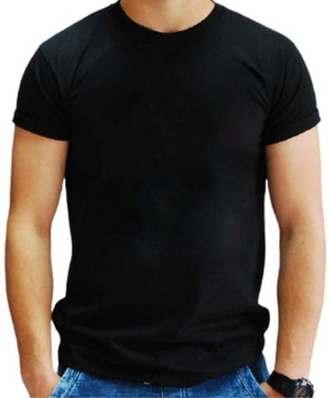 Koszulka BAWEŁNIANA T-shirt DUŻE ROZMIARY 4XL