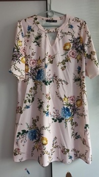 BOOHOO Sukienka klasyczna pastelowa 44