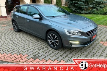 Volvo V60 I Kombi Facelifting 2.0 D2 DRIVE-E 120KM 2017 Volvo V60 2.0 D2 Automat Skóry Xenony Webasto