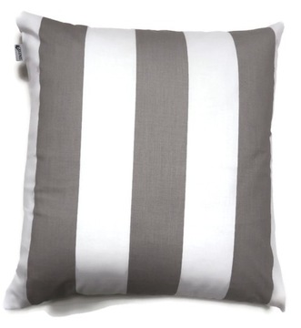 Poszewka na poduszkę 40x40cm jasiek bawełniana SUPER JAKOŚĆ Pasy szare
