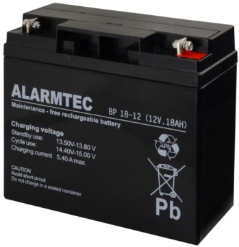 Аккумулятор ALARMTEC EMU BP18-12 12V 18Ah