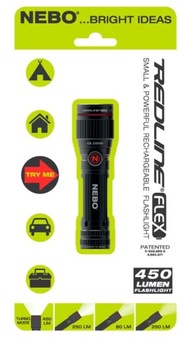 NEBO Flex 450 Технология Flex-Fuel 450 лм