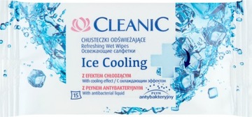 CLEANIC ICE COOLING CHUSTECZKI ODŚWIEŻAJĄCE 15 SZT