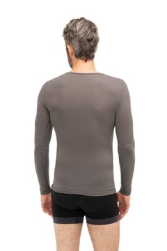 BRUBECK БАЗОВЫЙ СЛОЙ ТЕРМОАКТИВНАЯ ФУТБОЛКА УНИСЕКС КУРТКА С ДЛИННЫМИ РУКАВАМИ XL