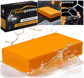 Глина для очистки краски окон, автомобильных дисков, мойки автомобилей Клей 160г