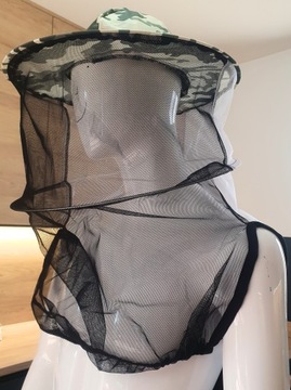 Kapelusz Pszczelarski MORO dokoła siatka Uniwersalny Bawełniany Wzór nr3