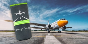 Подарок для вентилятора самолета, быстрое полотенце + персонализированная вышивка